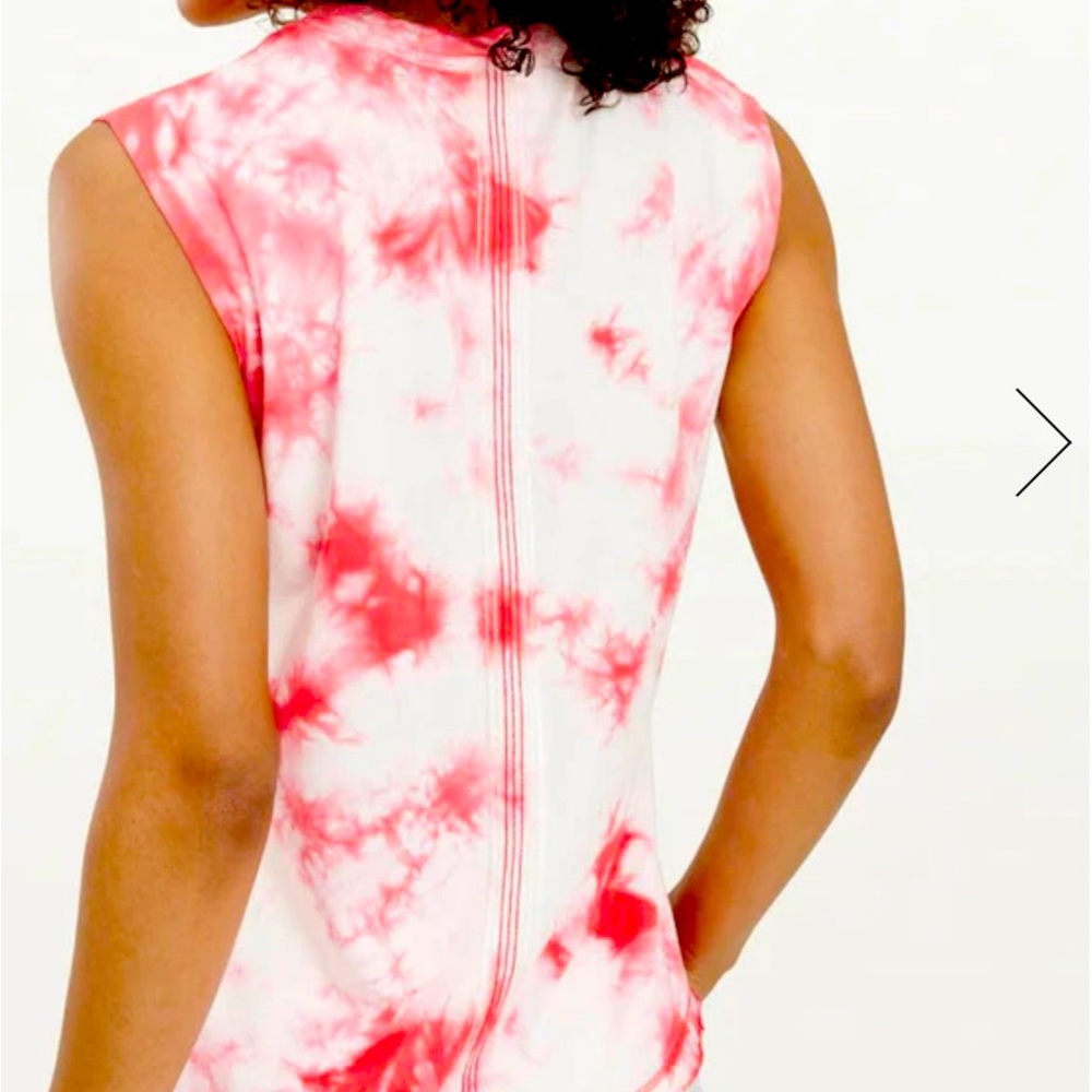 Pink Splendid Ripple Reverse Tie Dye Tank - Picture 2 of 9